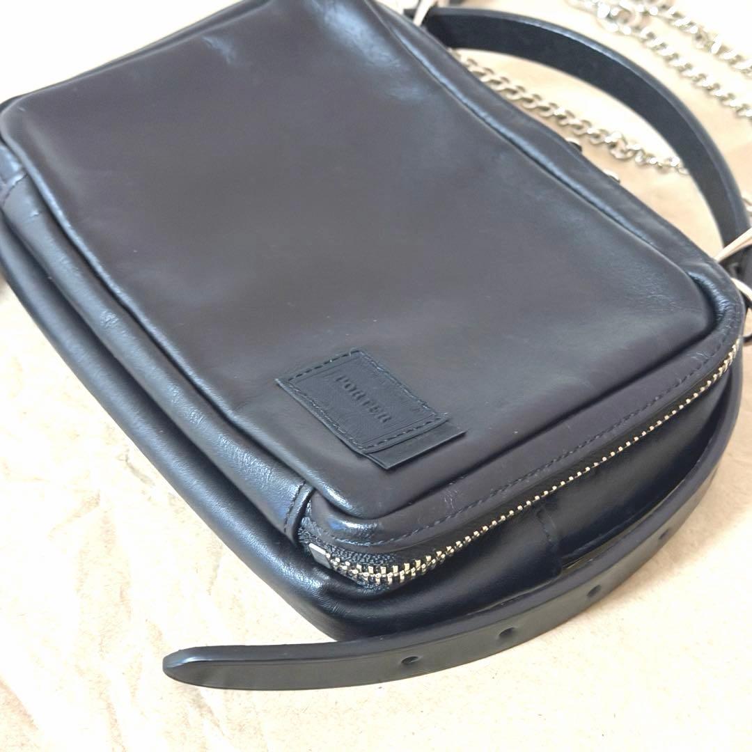【美品】Sister × PORTER 5wayチェーンレザーショルダーバッグ