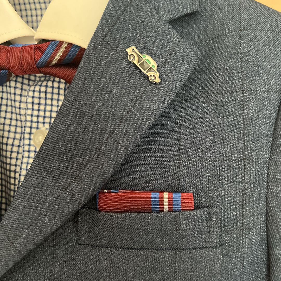 プティマイン　スーツ 120cm ネイビー　/ ローファー(17.5cm)