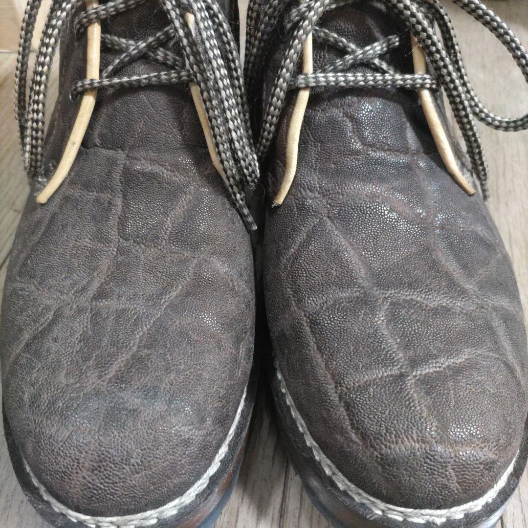 ジャコメッティ　象　エレファント　マルモラーダ　41 ブーツ　ブラウン