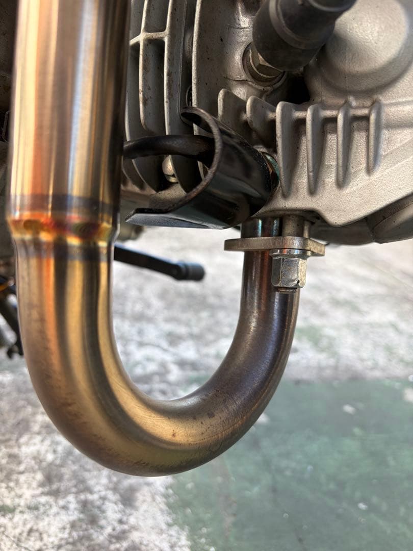 モンキー125ヨシムラ機械曲サイクロン