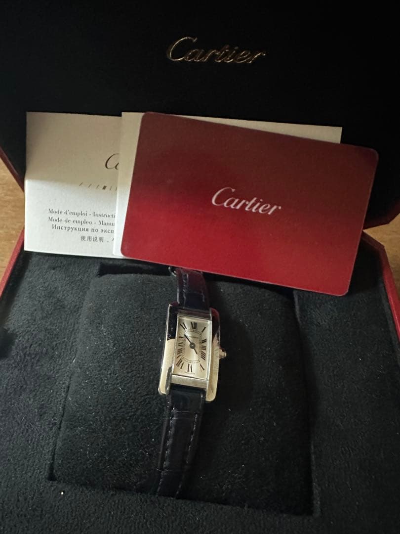 Cartier タンクアメリカンミニ