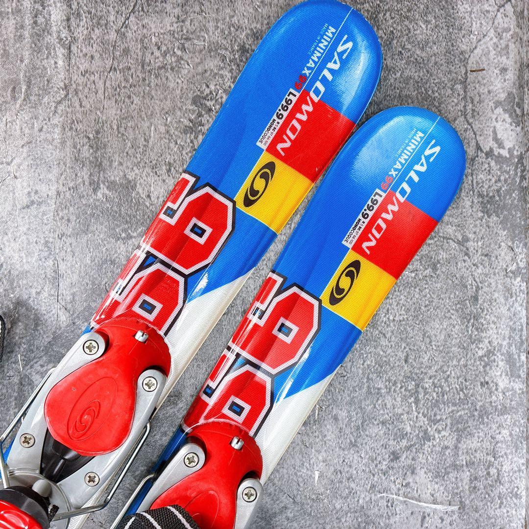 SALOMON MINI MAX スキー ファンスキー ショート スノーブレード