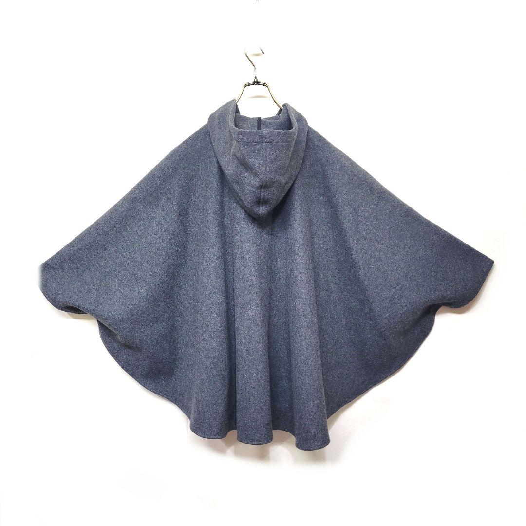 【美品】FIDELITY MADE IN USA ウール ポンチョ アメリカ製