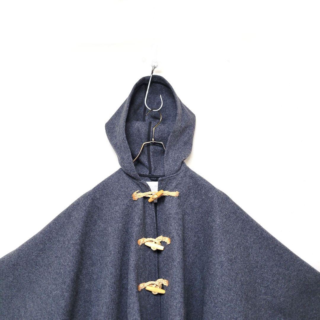 【美品】FIDELITY MADE IN USA ウール ポンチョ アメリカ製