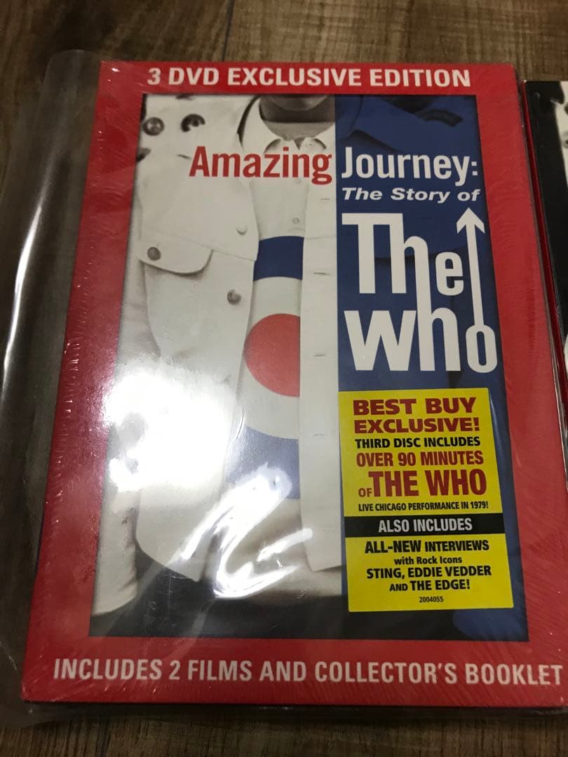 The Who 限定DVD,ロジャーダルトリーサイン入り