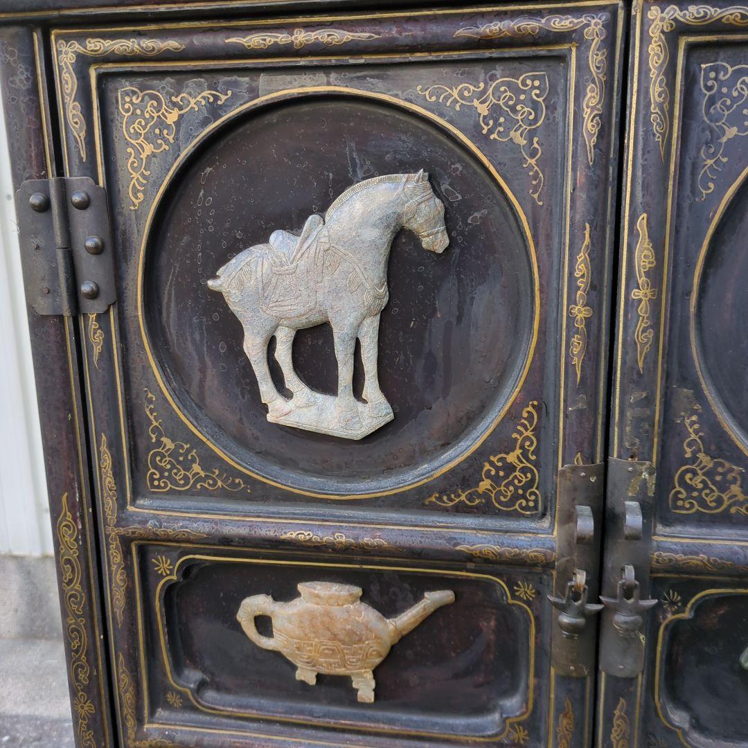 sonya 骨董 石細工 箪笥 中国古玩 飾り箪笥　ヴィンテー ジ