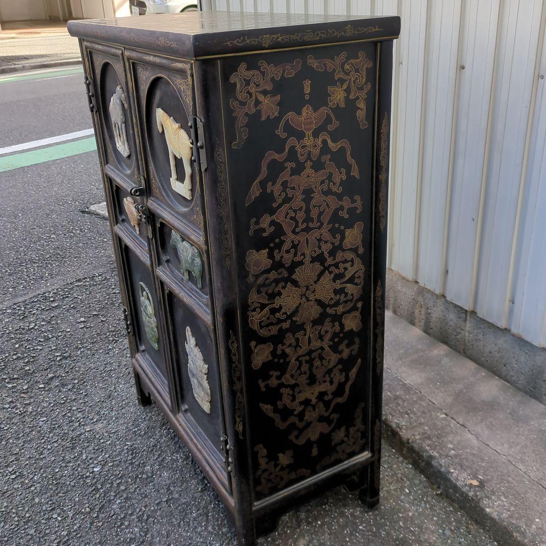 sonya 骨董 石細工 箪笥 中国古玩 飾り箪笥　ヴィンテー ジ