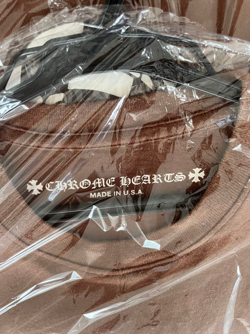 Chrome Hearts クロムハーツ半袖Tシャツ ブラウン