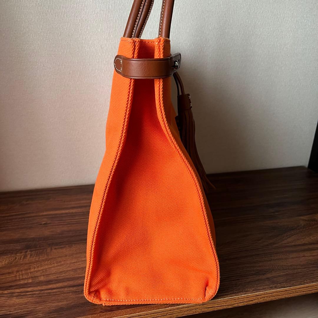 【未使用級！】RALPH LAUREN ラルフローレン キャンバス ハンドバッグ