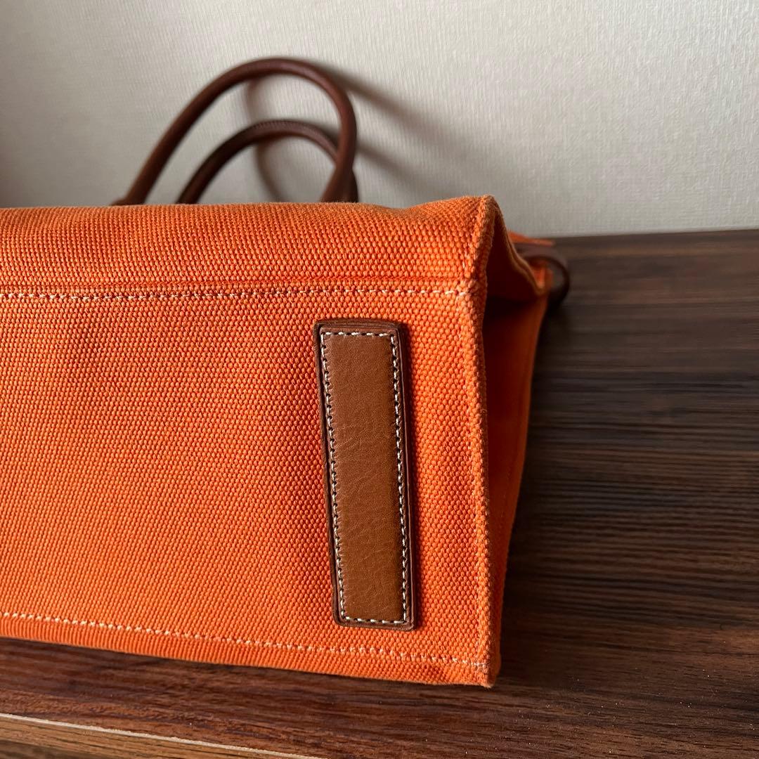 【未使用級！】RALPH LAUREN ラルフローレン キャンバス ハンドバッグ