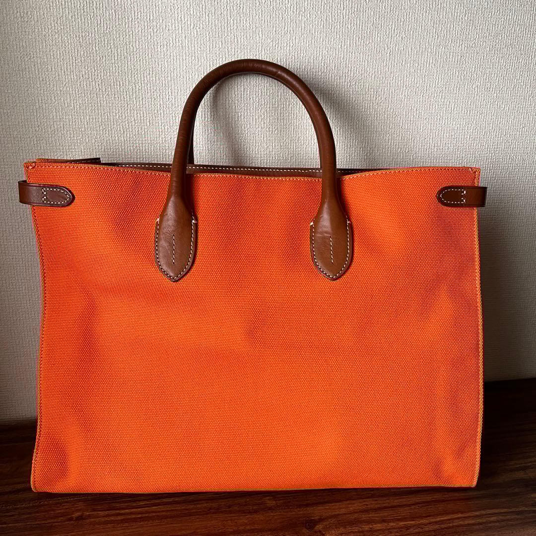 【未使用級！】RALPH LAUREN ラルフローレン キャンバス ハンドバッグ