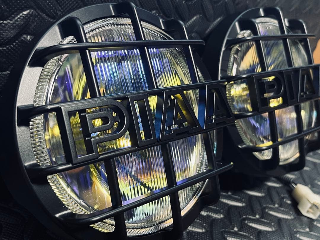 PIAA フォグランプ　ストーンガード 付き 艶消しブラック