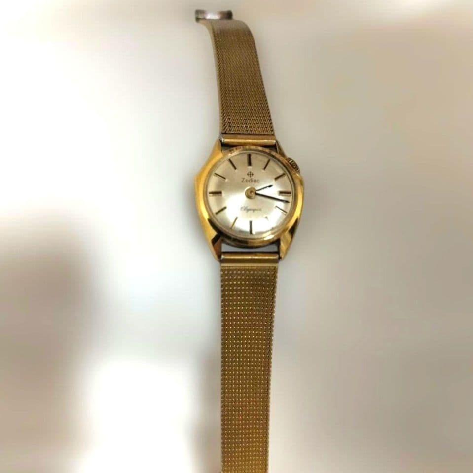 Zodiac Olymposゴールド 手巻き時計レディースヴィンテージ品