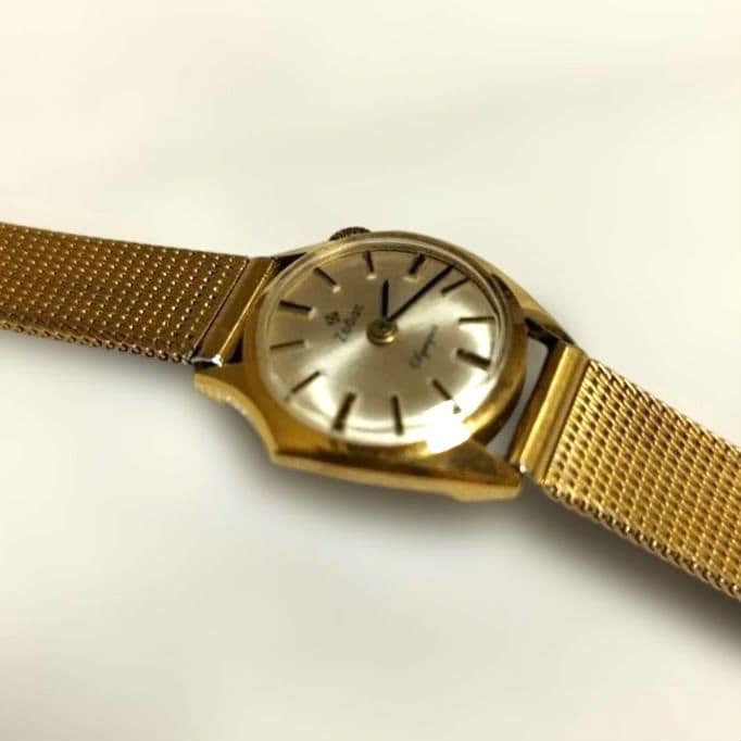 Zodiac Olymposゴールド 手巻き時計レディースヴィンテージ品