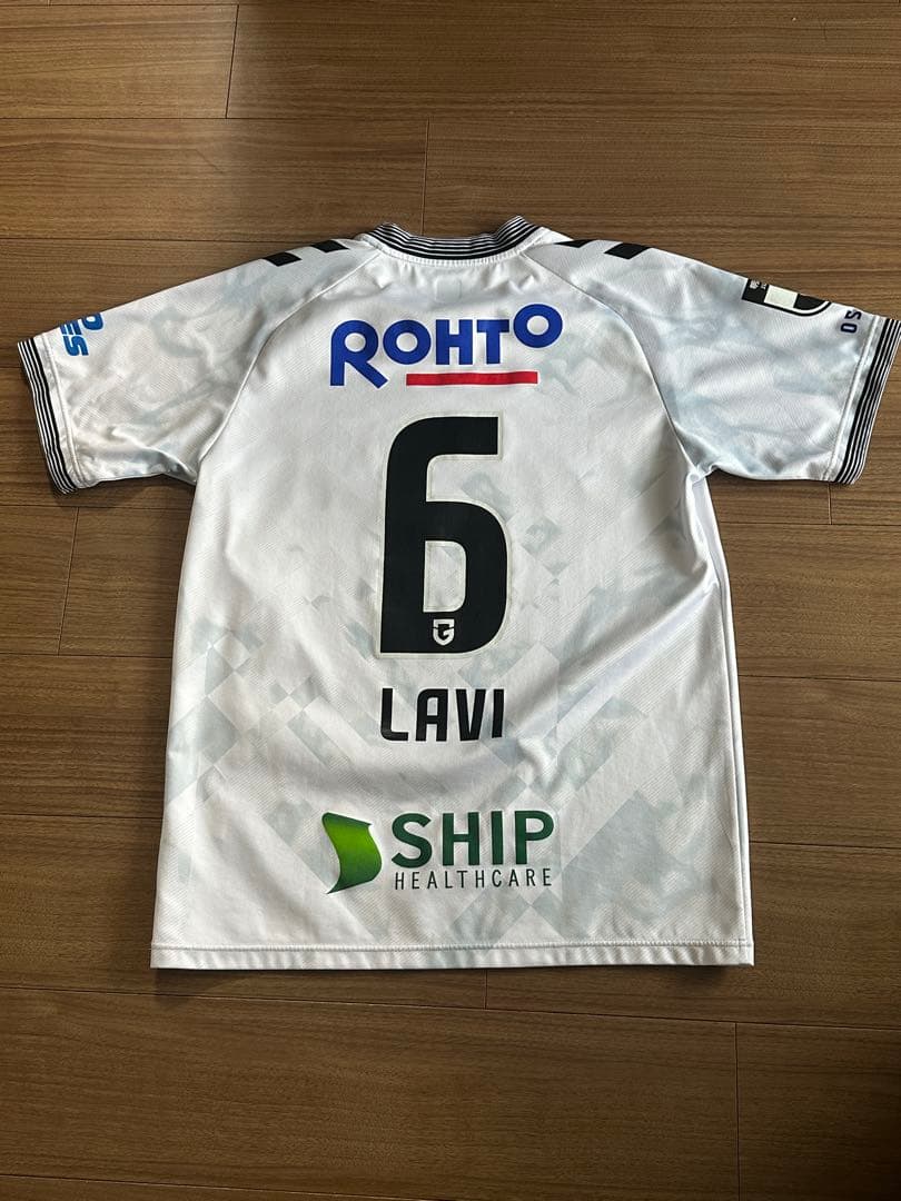 【美品】ガンバ大阪2024 AWAY No.6 ネタ　ラヴィ　M-L
