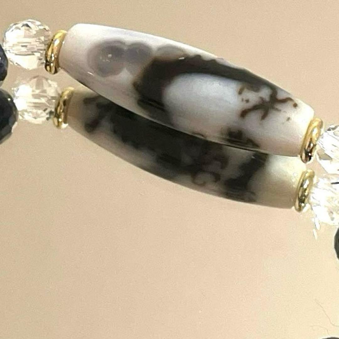 売約済み【白皇帝龍神天珠五本爪】龍背宝珠 × サファイア ✨￼ 飛龍在天