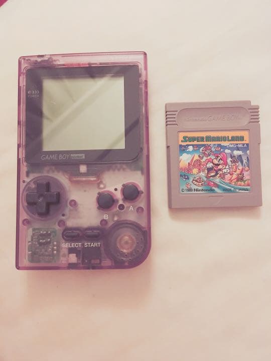 ゲームボーイスケルトン   本体 スーパーマリオランドセット