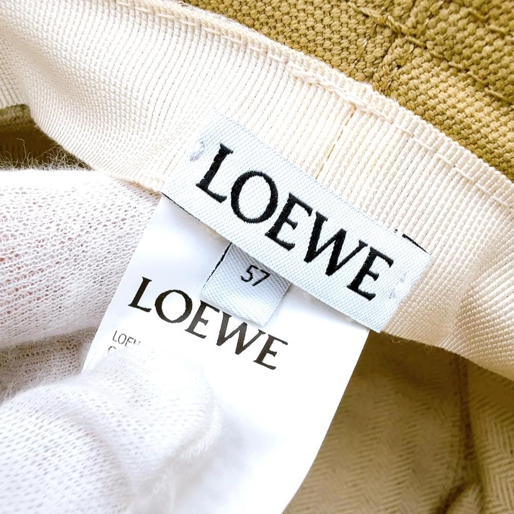 ◇ロエベ◇コットン/ハット/ 57/フィッシャーハット/帽子/ブランド