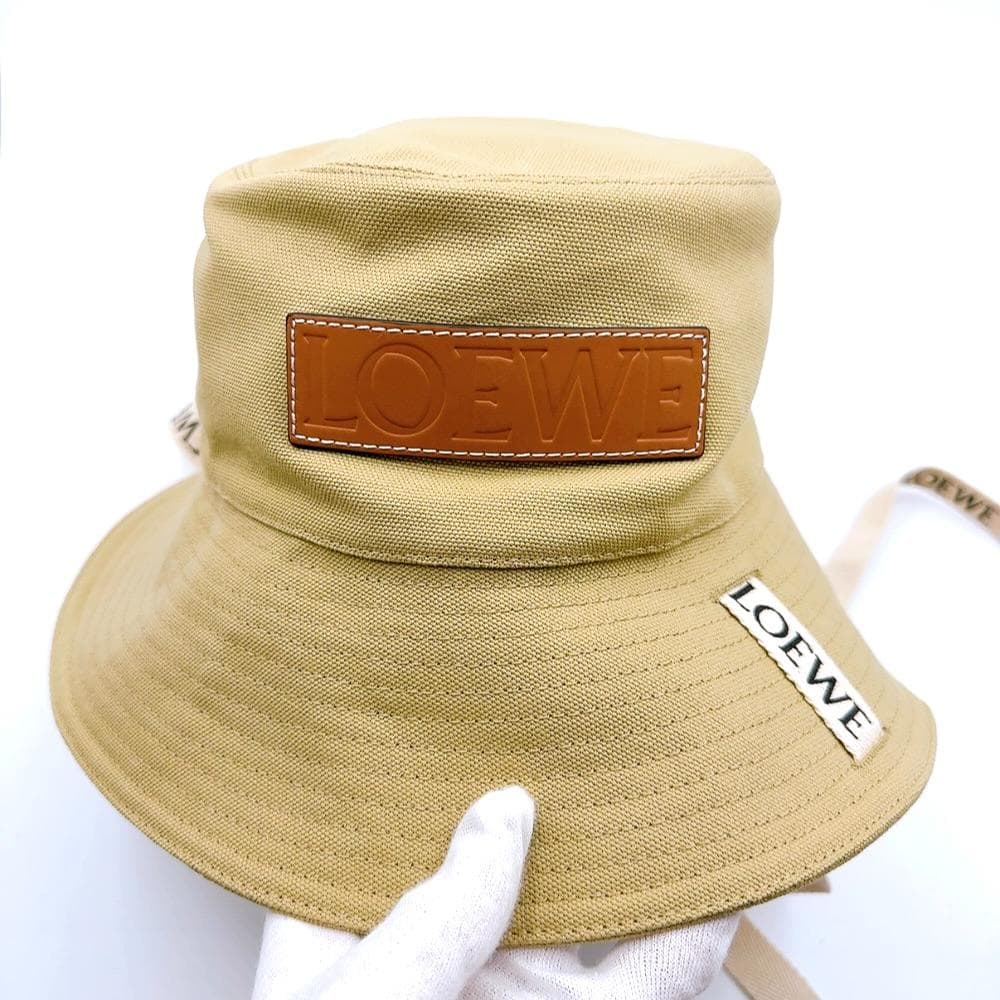 ◇ロエベ◇コットン/ハット/ 57/フィッシャーハット/帽子/ブランド