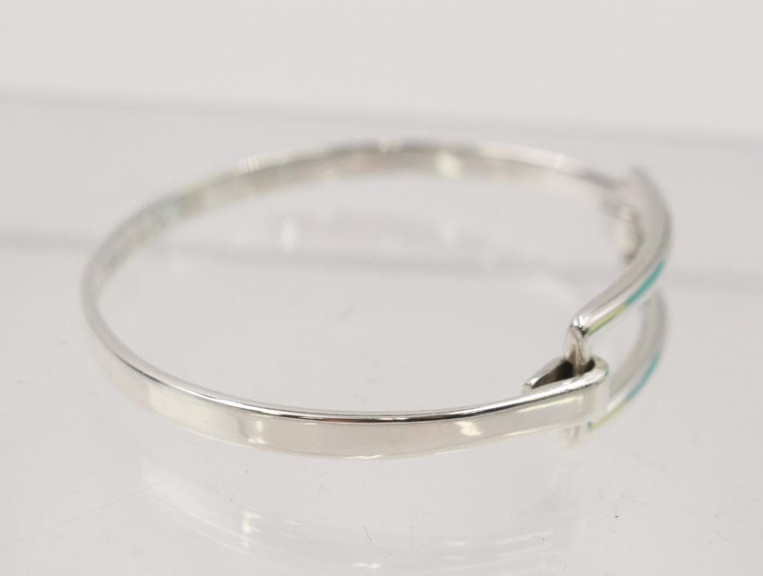 Tiffany & Co. シルバーバングル 専用ポーチ付き