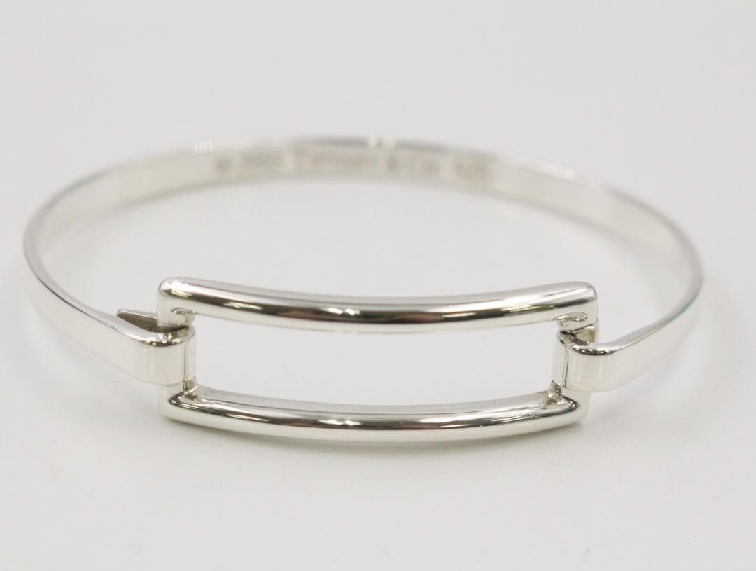 Tiffany & Co. シルバーバングル 専用ポーチ付き