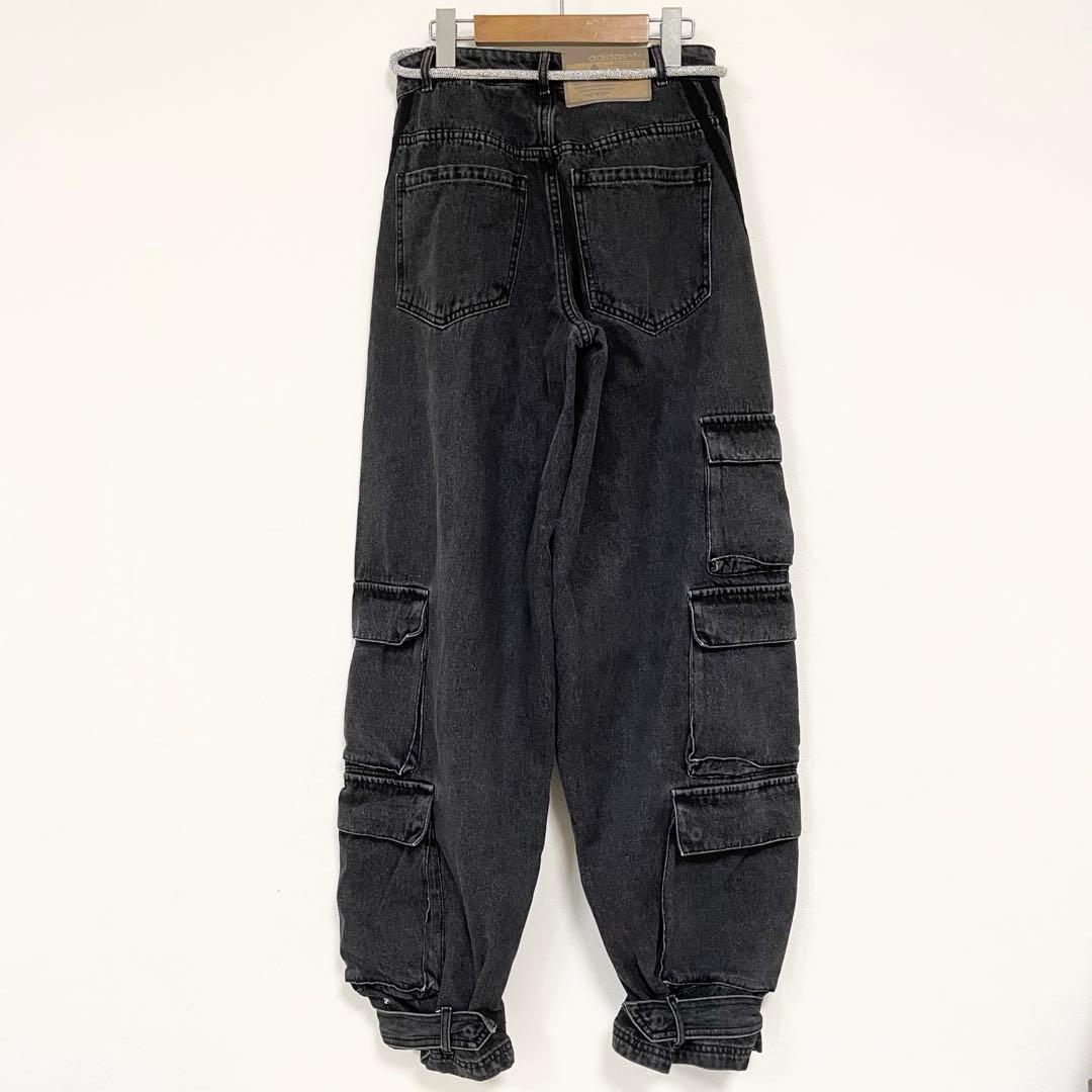 choromatuです★アディダス アディレニウム デニム カーゴパンツ