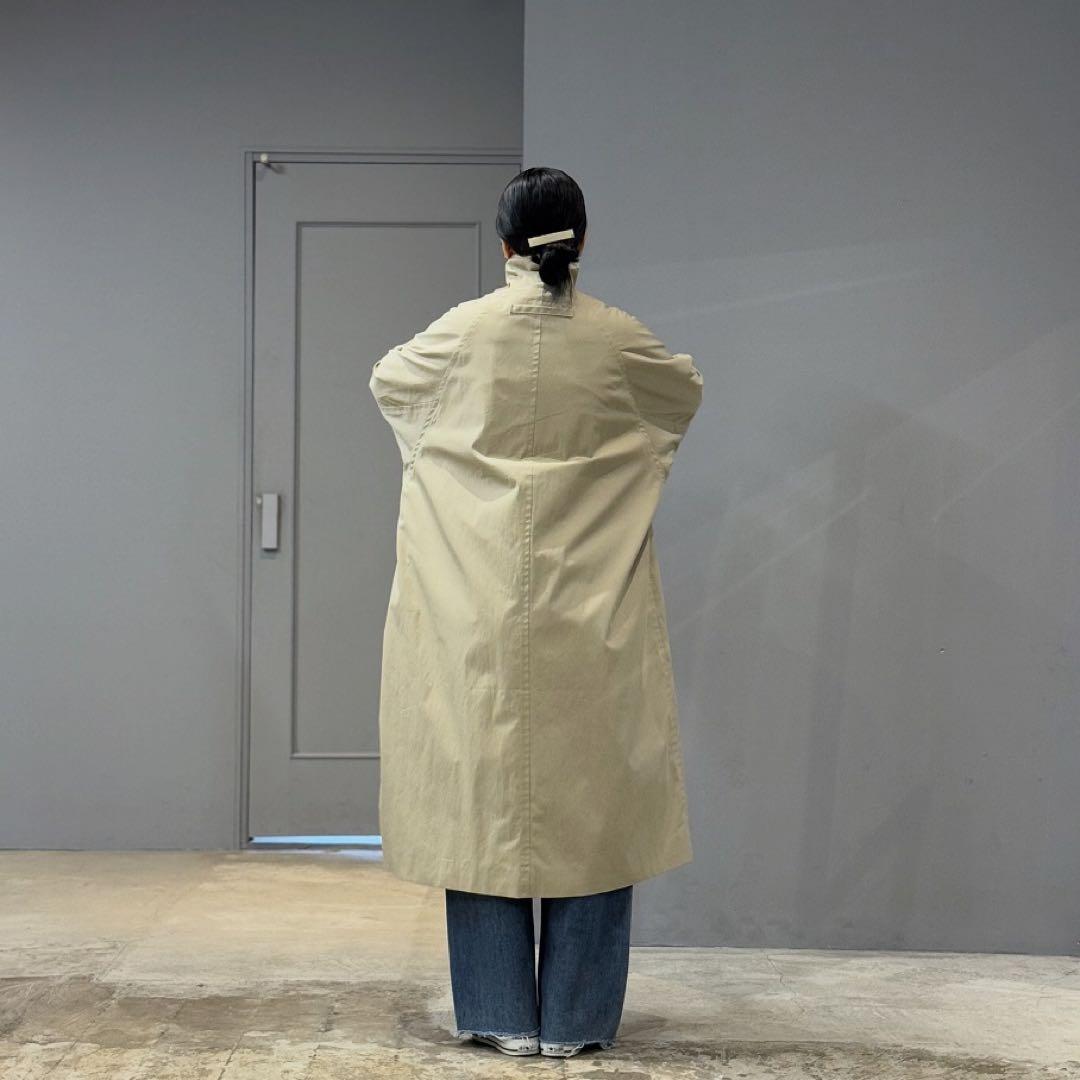 ONEfifth ワンフィフス　ステンカラーコート　ベージュ　サイズ3