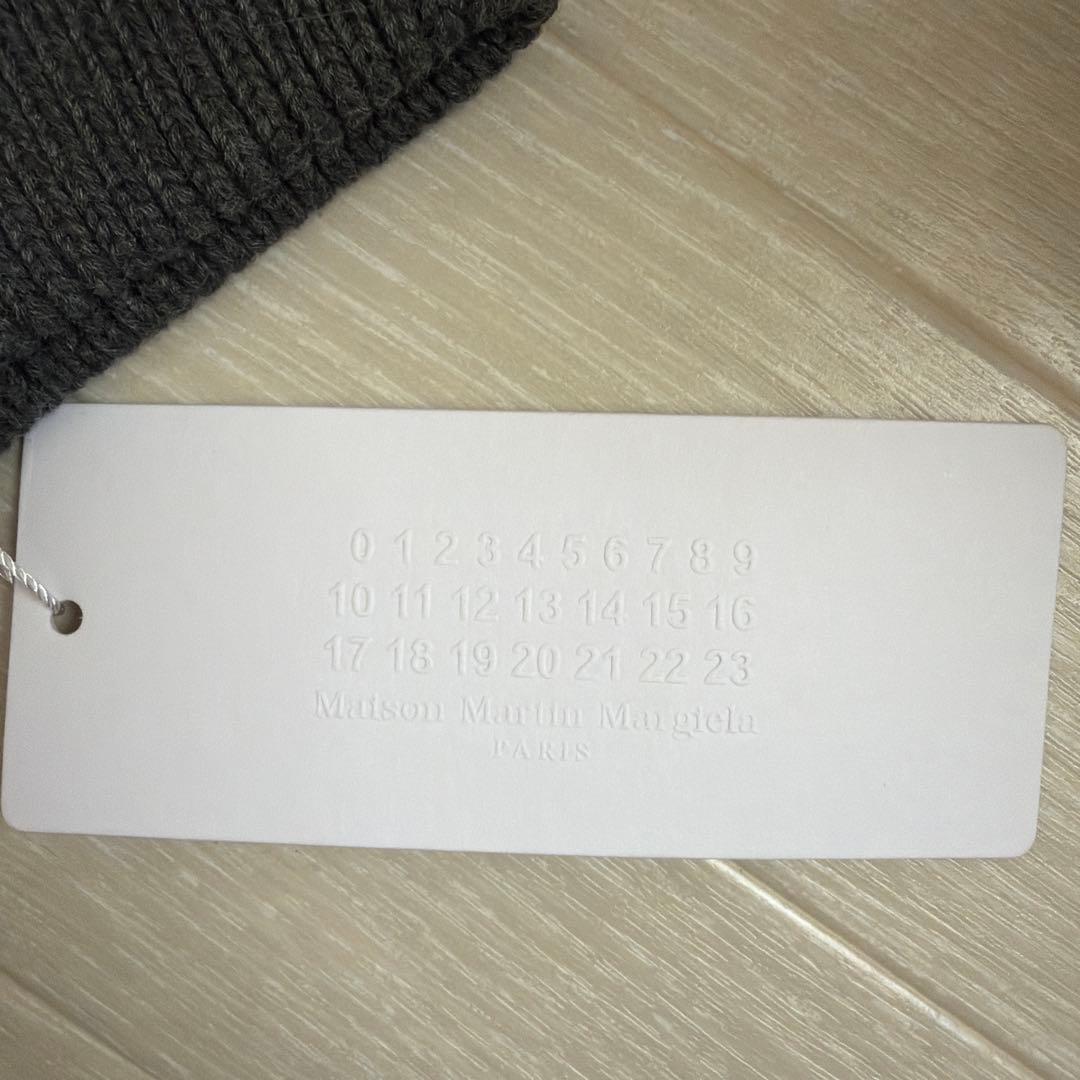 Maison Margiela グレー ニット帽