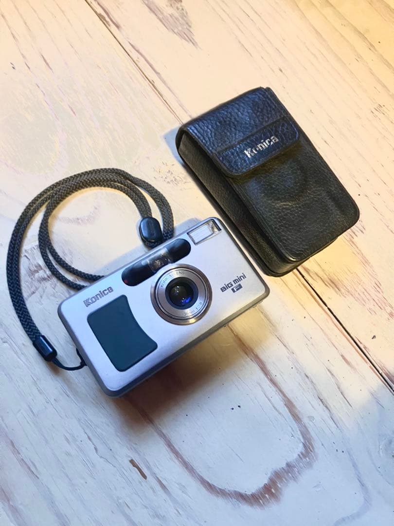 コニカ　Konica BIG mini F　中古　フィルムカメラ　名機　動作品