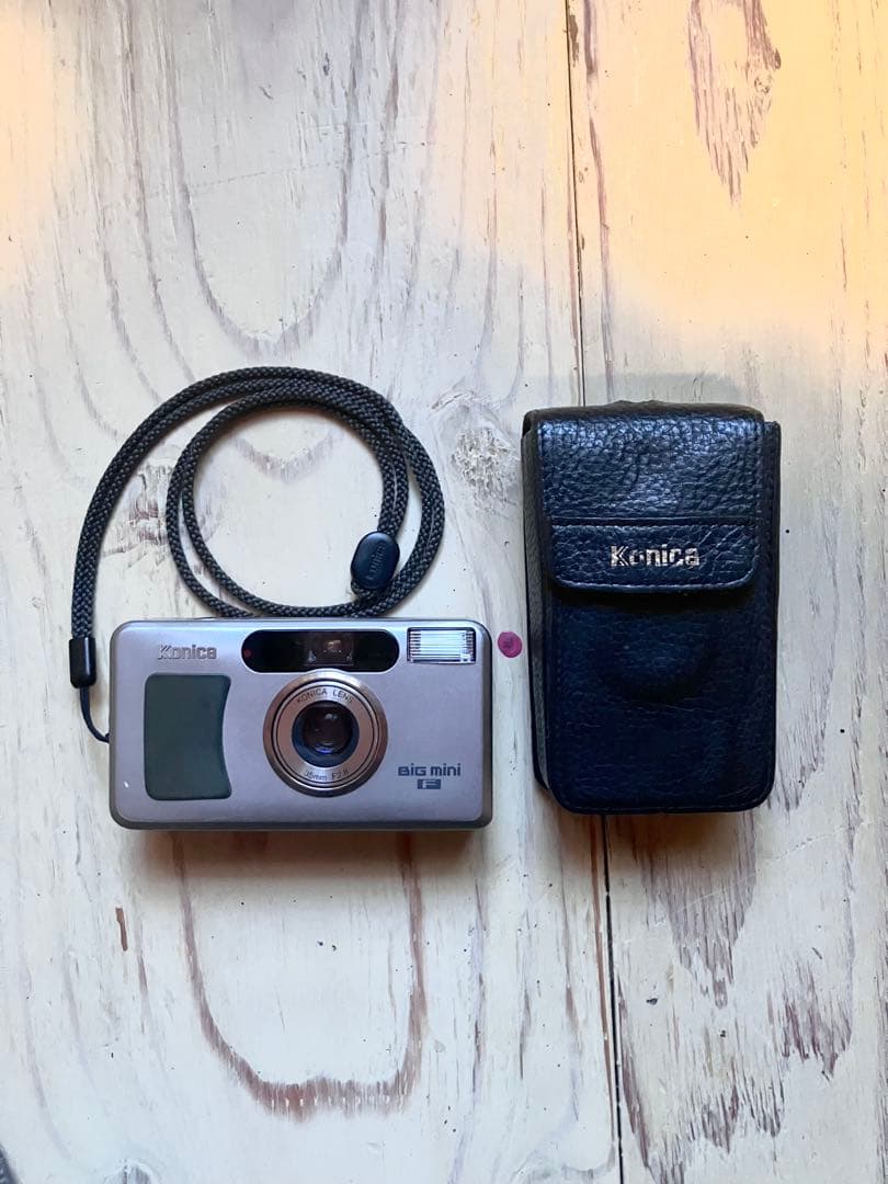 コニカ　Konica BIG mini F　中古　フィルムカメラ　名機　動作品