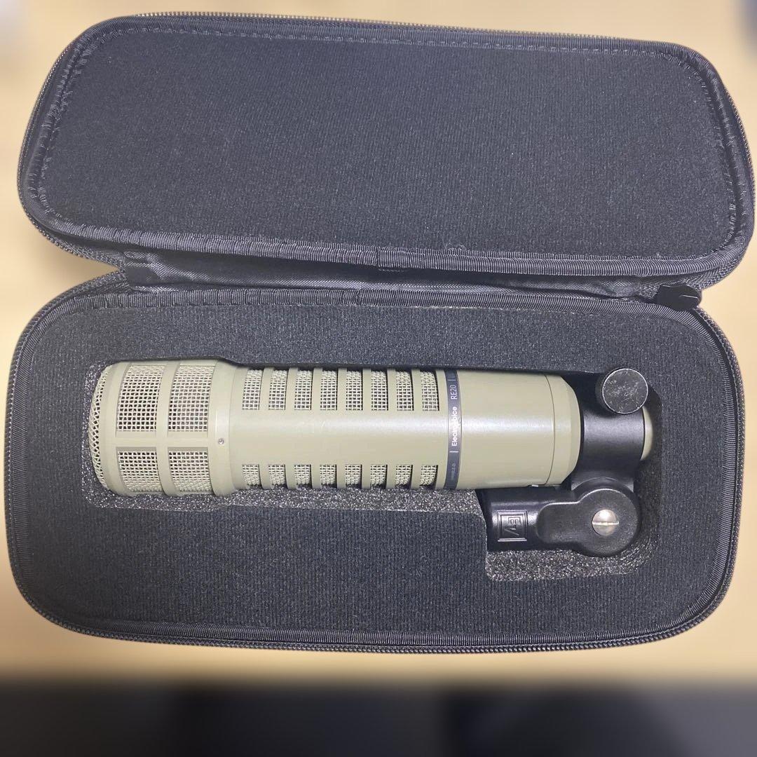 配信機器・PA機器・レコーディング機器 Electro Voice RE20 + 309A