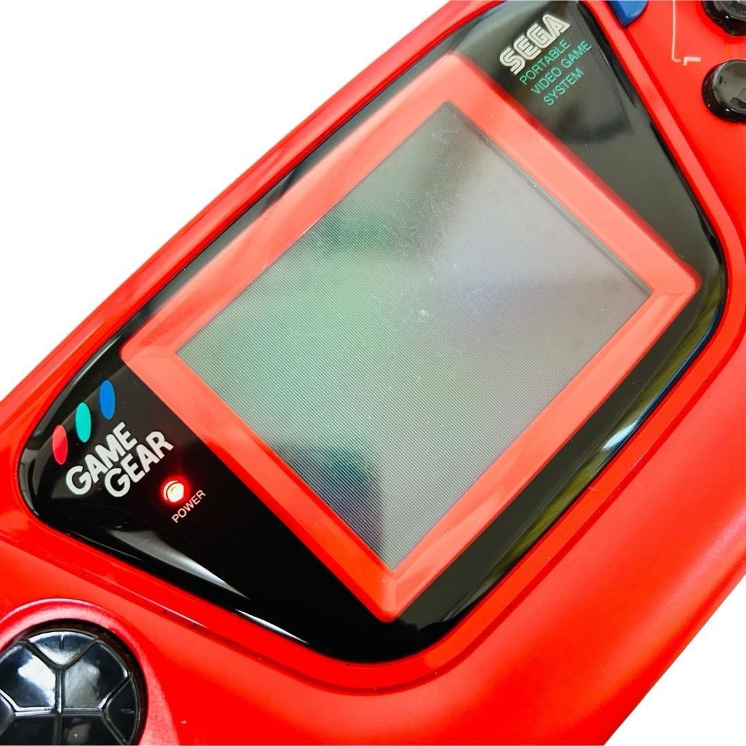 SEGA ゲームギア 本体 RED