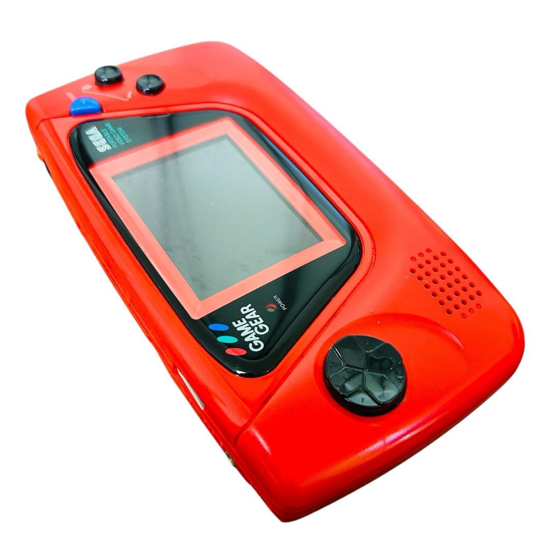SEGA ゲームギア 本体 RED