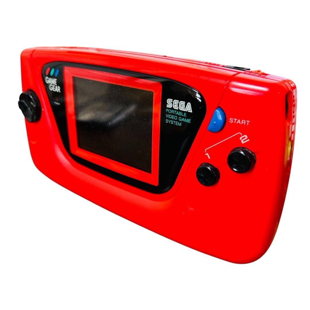 SEGA ゲームギア 本体 RED