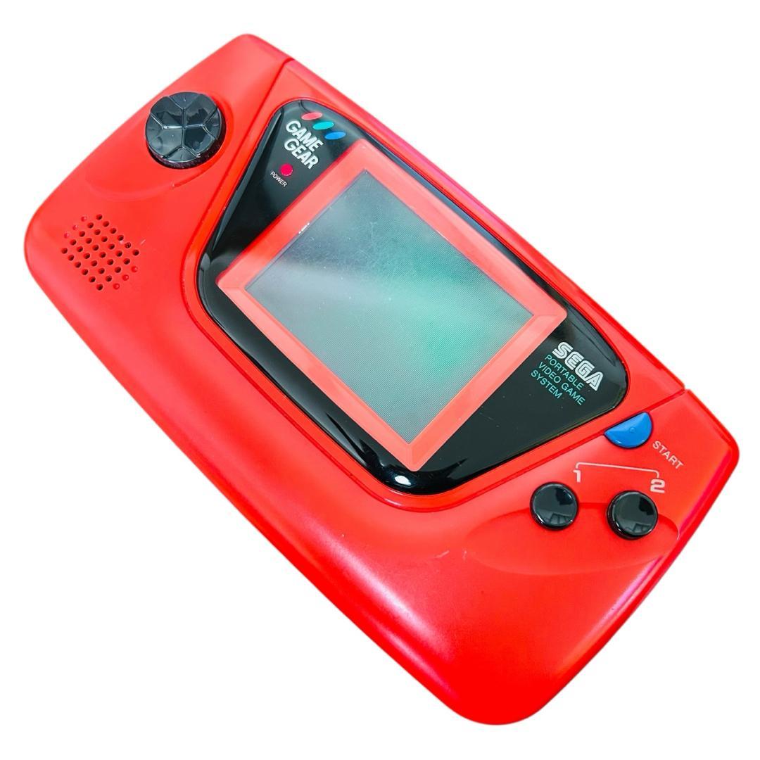 SEGA ゲームギア 本体 RED