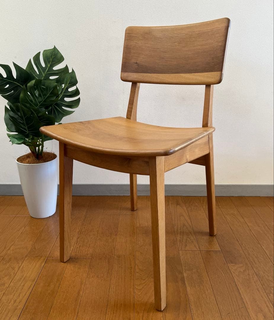 SHIKURO シクロ　オーク　サイドチェア　ダイニングチェア　天然木　モダン