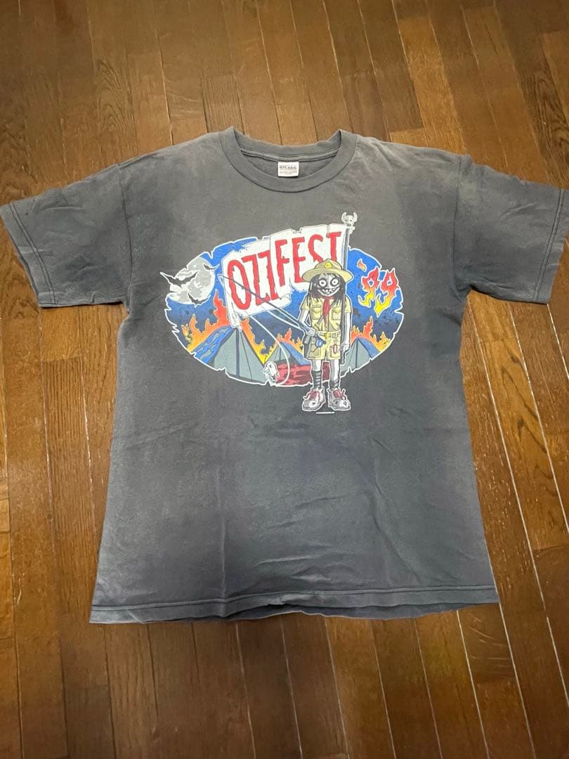 1999年ozzfestオズフェスオズボーンロックTツアーTヴィンテージT