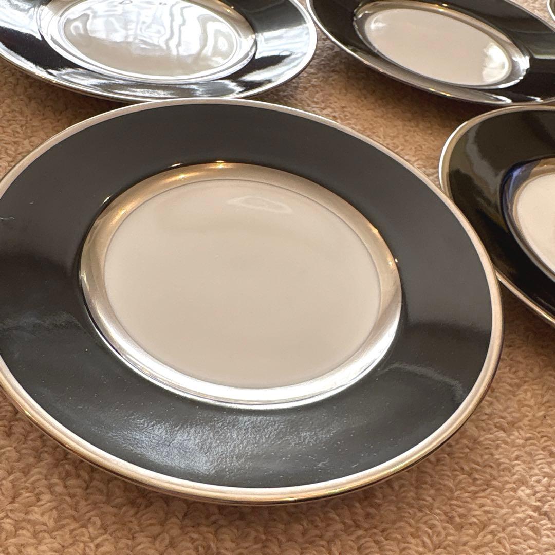 [アウガルテン] 手描き デザートプレート6枚