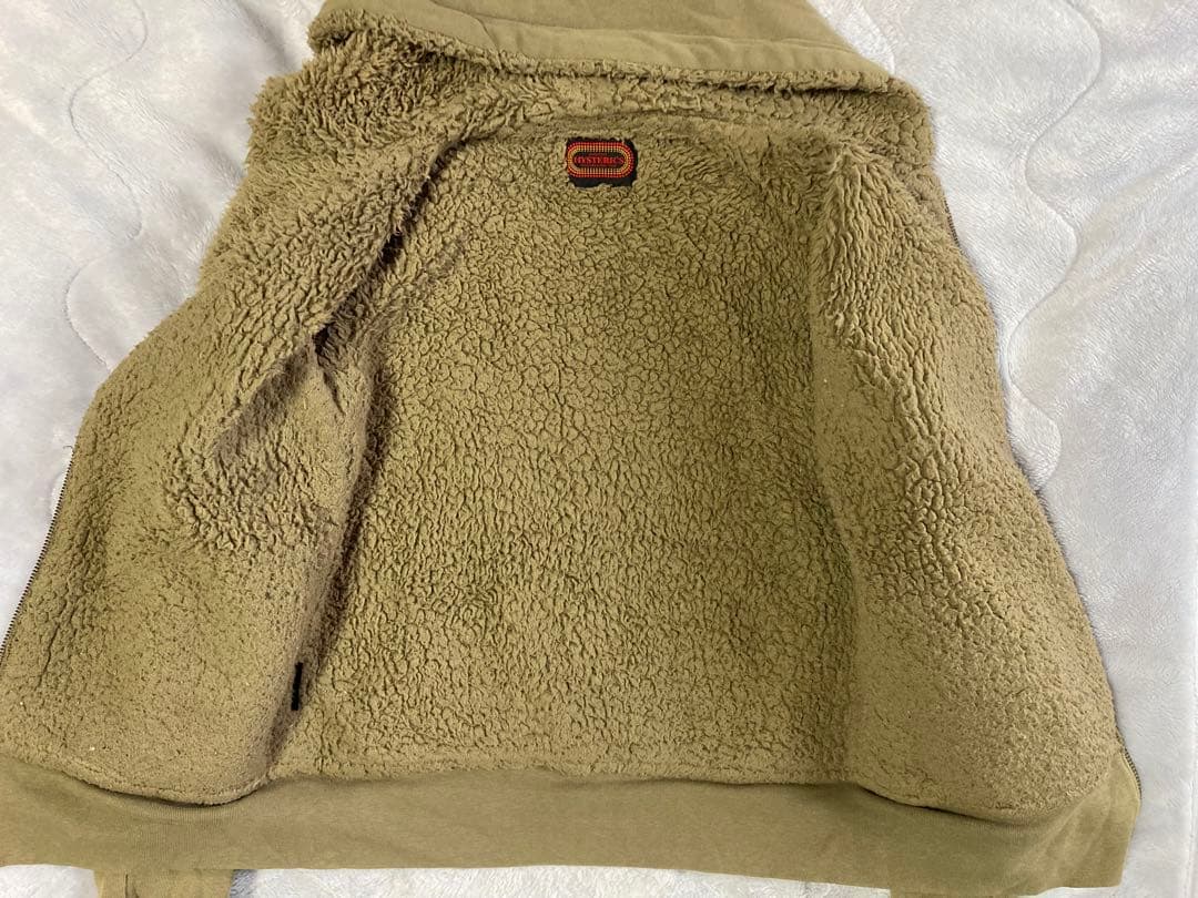 ヒステリックグラマー ガール　ボア　パーカー