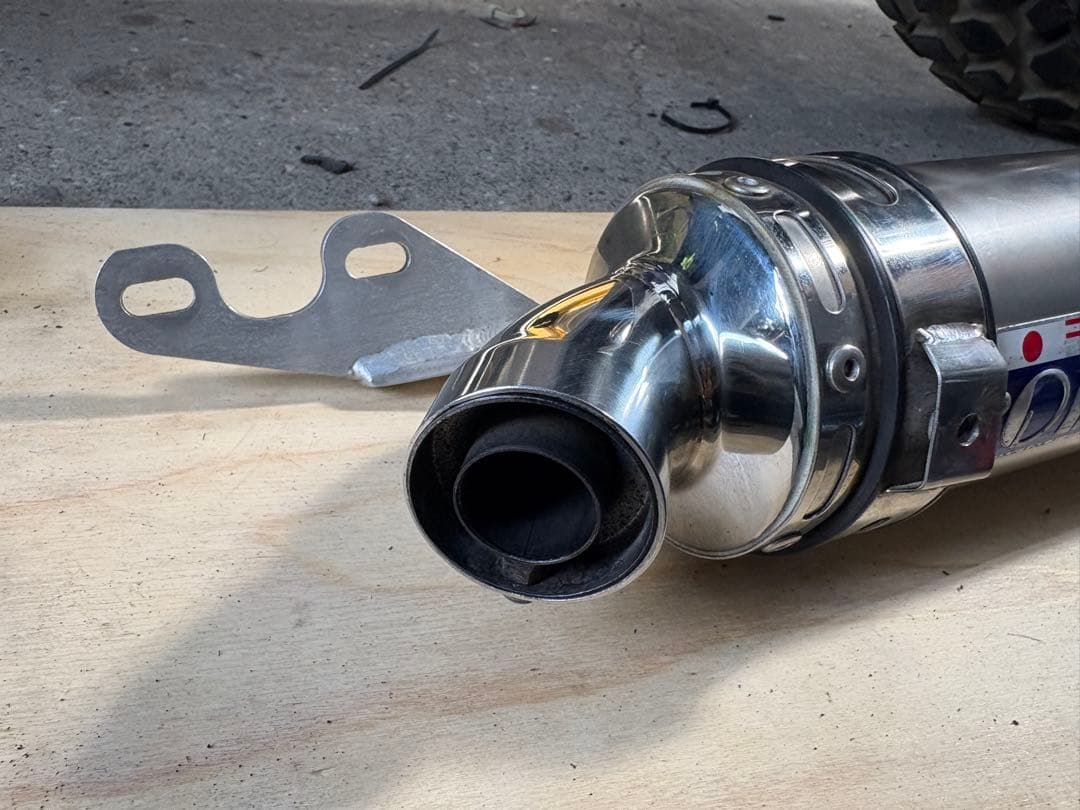 Z50J AB27モンキー　over Racing アップマフラー