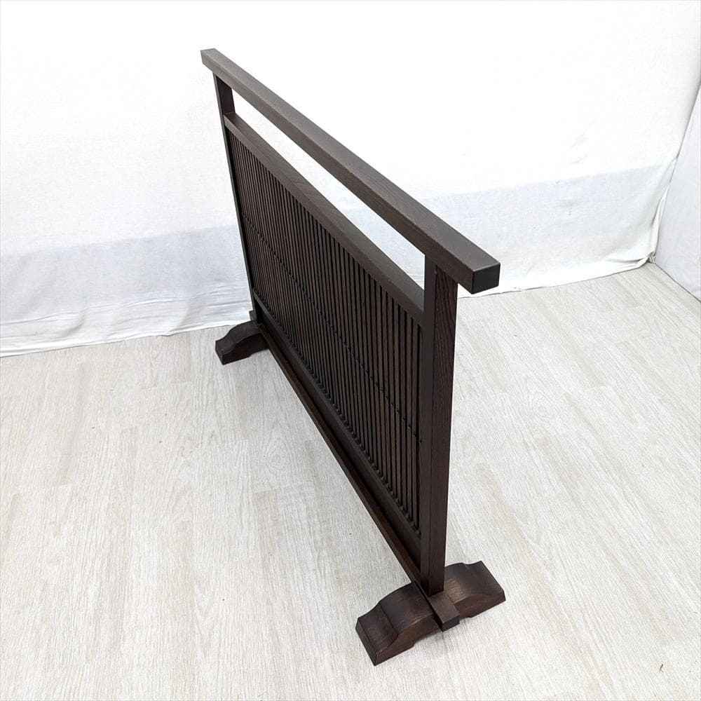 美品　飛騨産業　キツツキ　格子　衝立　パーティション　間仕切り　つい立　目隠し