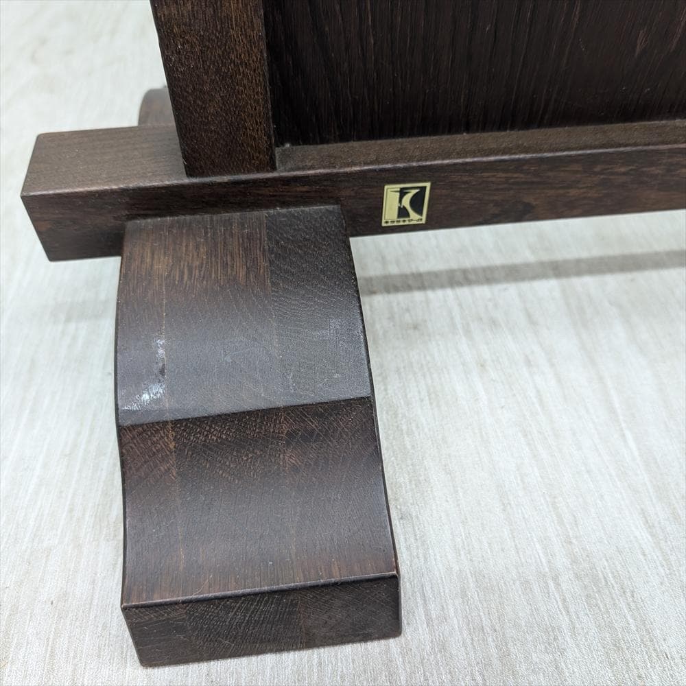 美品　飛騨産業　キツツキ　格子　衝立　パーティション　間仕切り　つい立　目隠し