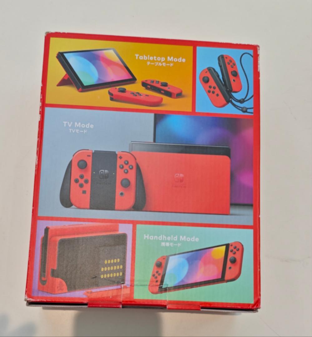 【新品未開封】1 Nintendo Switch 有機ELモデル 外箱破損有