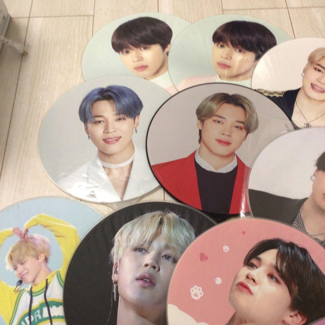 BTS ジミン　うちわ　まとめ売り　セット　LYS SYS MOS マスター
