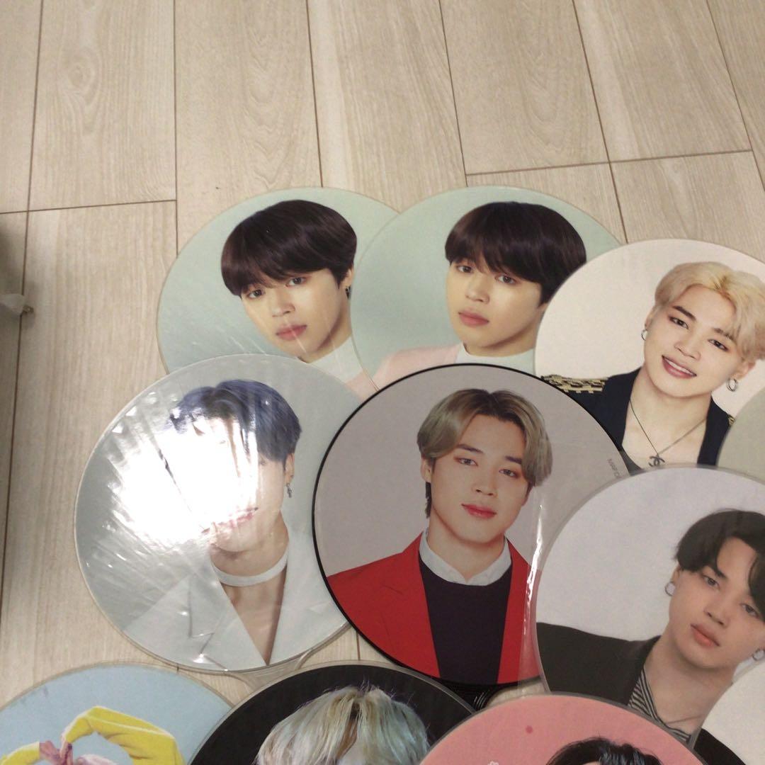 BTS ジミン　うちわ　まとめ売り　セット　LYS SYS MOS マスター