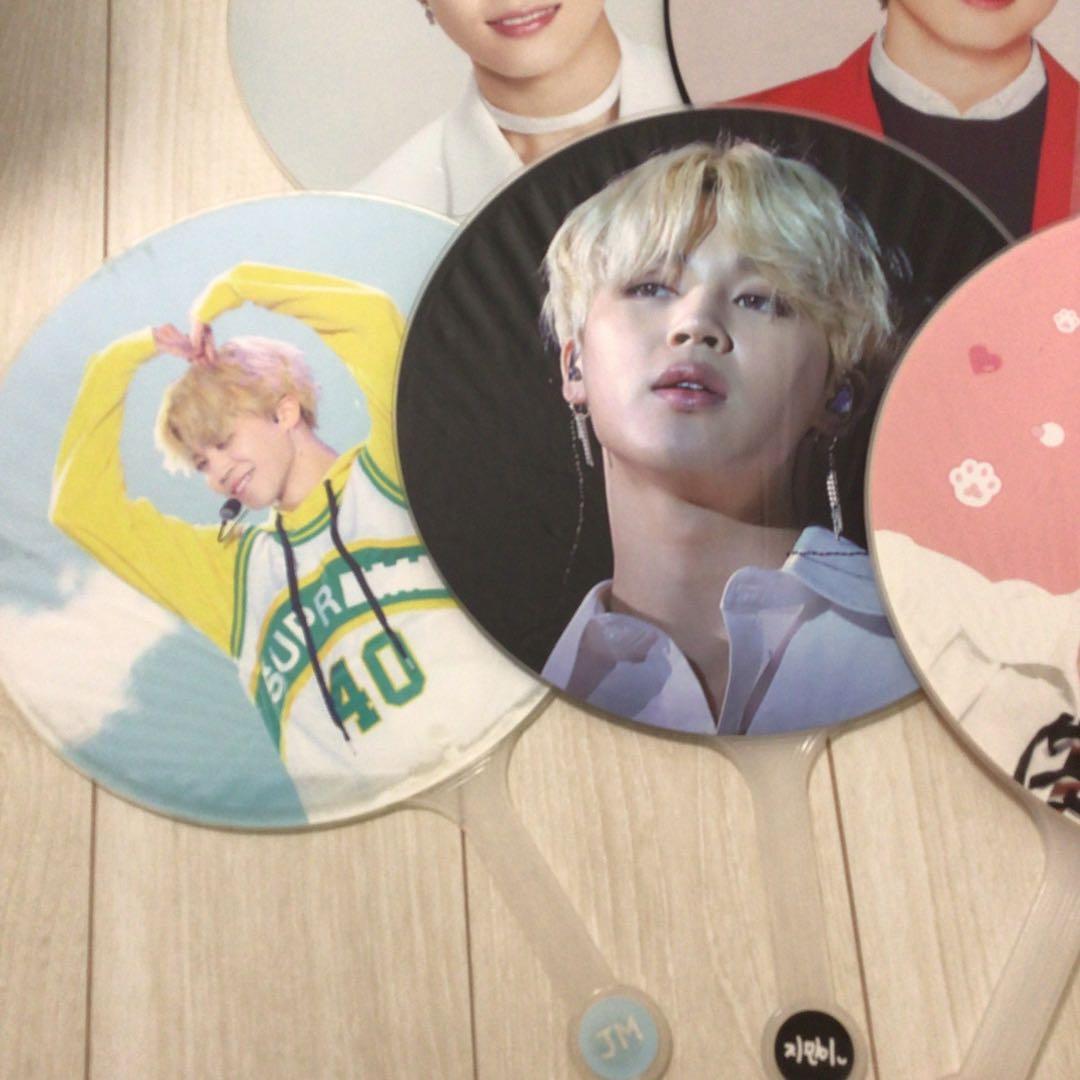 BTS ジミン　うちわ　まとめ売り　セット　LYS SYS MOS マスター