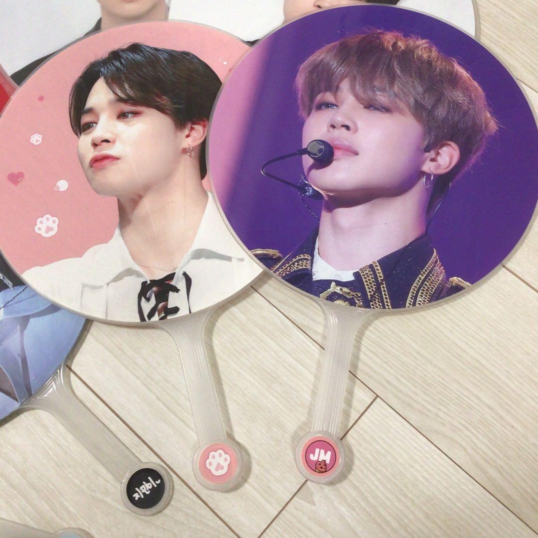 BTS ジミン　うちわ　まとめ売り　セット　LYS SYS MOS マスター