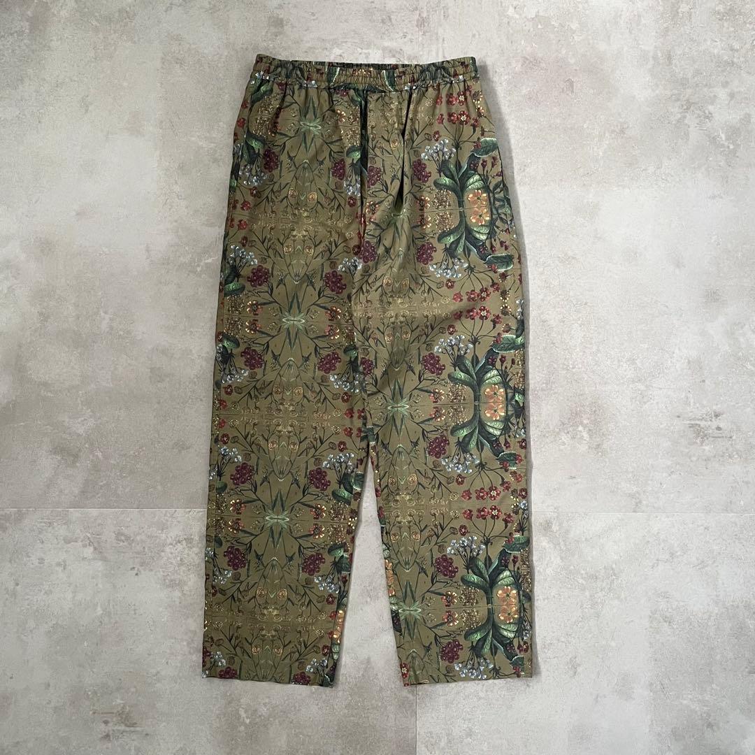 CABaN キャバン コットンブロード パレルモプリントイージーパンツ