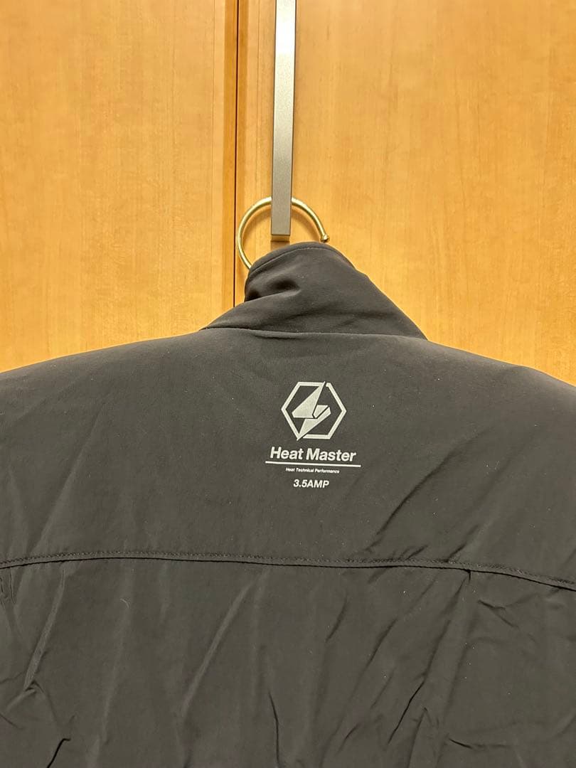 Heat Master 電熱ジャケット 3.5AMP ブラック