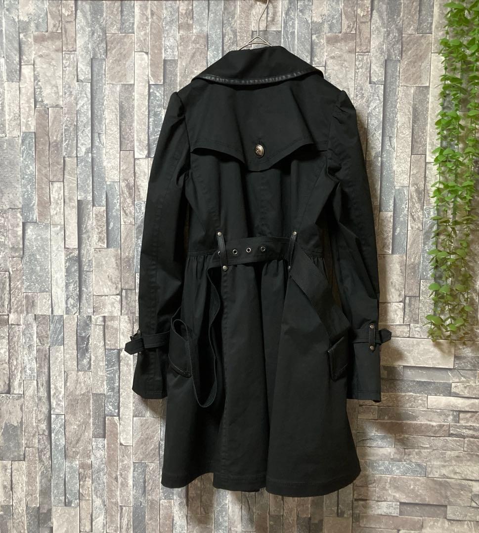 美品✨【BURBERRY LONDON】トレンチコート ウエスト紐 (M)